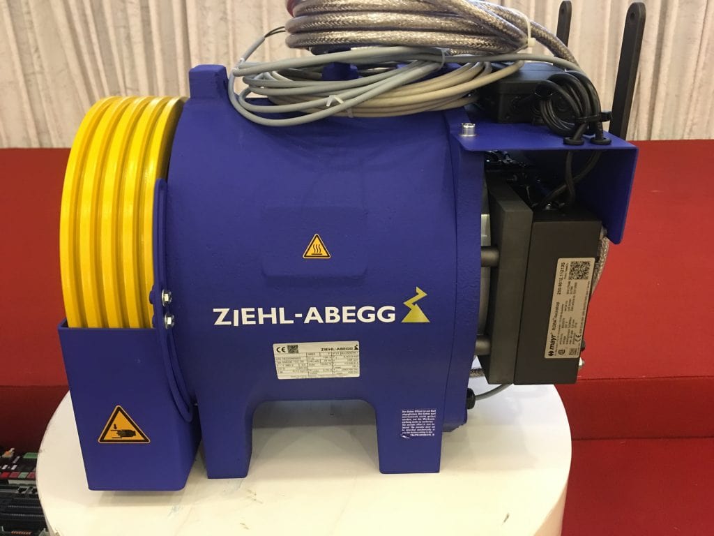 Động Cơ Thang Máy Ziehl-Abegg Đức